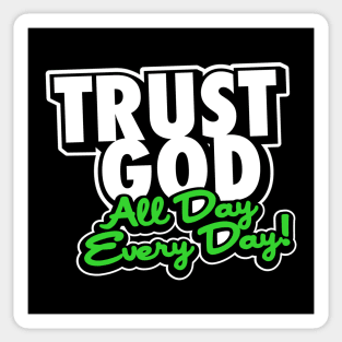 Trust God Sticker